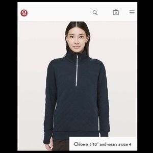 Lululumen Forever Warm Sweatshirt size 6